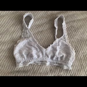 Light Blue Aerie Lace Bralette - S